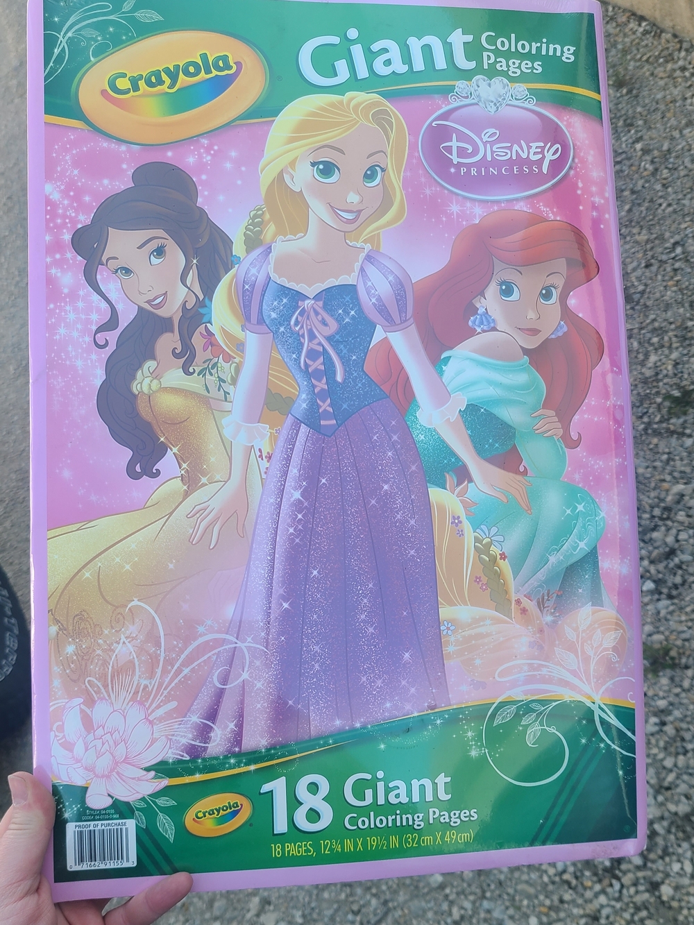 Crayola Disney Princess Giant Coloring Pages - Pink